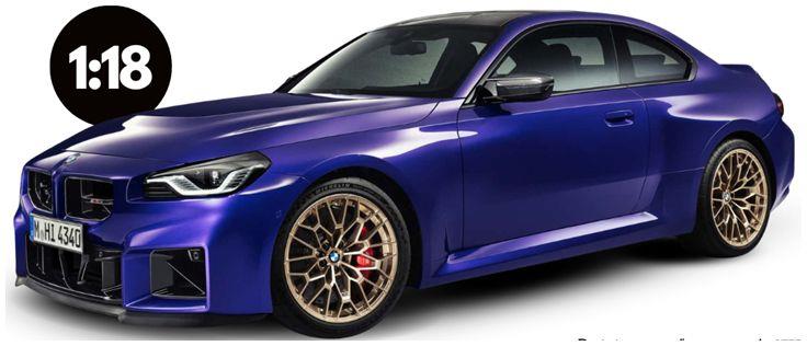 GT Spirit 1:18th Scale BMW M2 CS Blue 2025