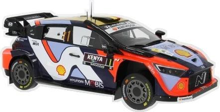 IXO  1:18th Scale Hyundai i20 N Rally1 Safari Rallye Kenya 2025 #1 Neuville/Wydaeghe