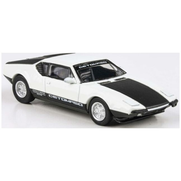 Paragon  1:64th Scale De Tomaso Pantera White/Black 1972 (RHD)