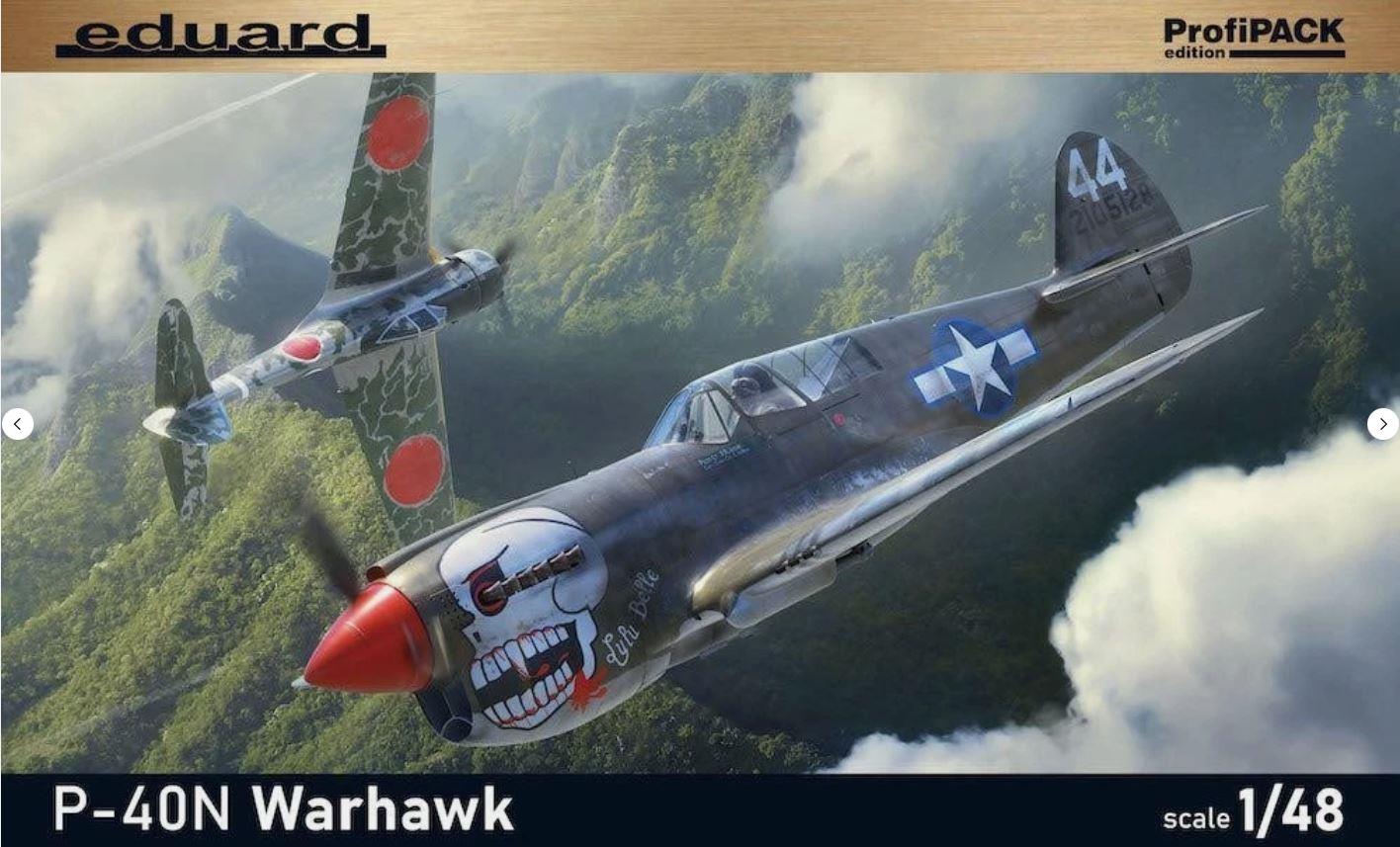Eduard 82242 1/48 Scale Curtiss P-40N Warhawk The ProfiPACK edition