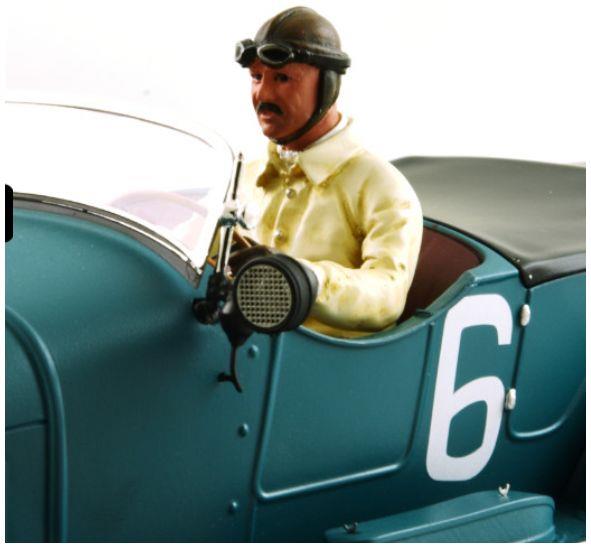 Le Mans Miniatures 1:18th Scale Lorraine Dietrich #6 24hrs Le Mans 1926 w/Driver R. Bloch/A. Rossignol Top Down