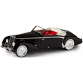 Esval 1:43 Scale Delage D6-70 Cabrio by Letourneur & Marchand Top Down No Rear Skirts Black '39