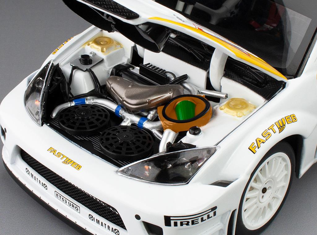 Sunstar 1:18 Scale Ford Focus RS WRC '05 #46 V.Rossi C.Cassina Monza Rally Show 2006 (999pcs)