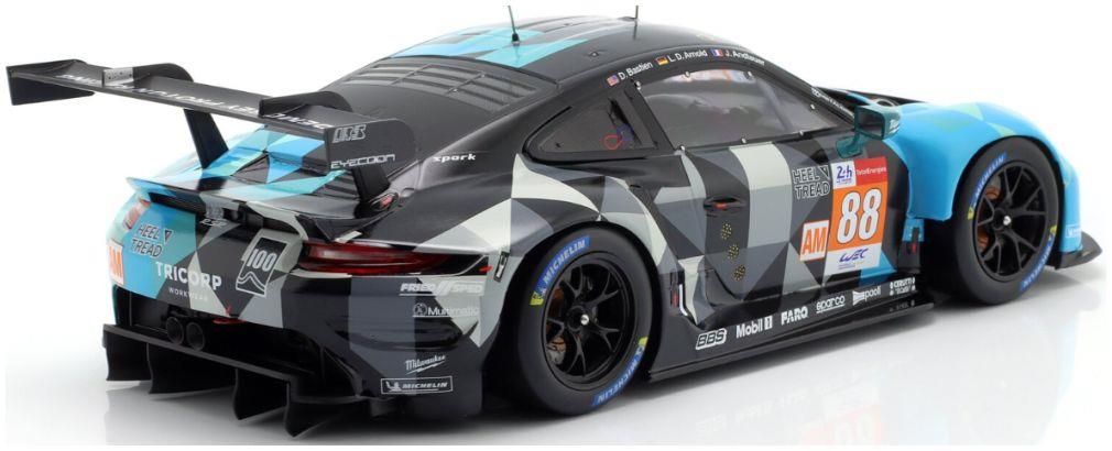 IXO 1:18th Scale Porsche 911 RSR-19 #88 Dempsey-Proton 24h Le Mans 2021 Andlauer/Arnold/Bastien
