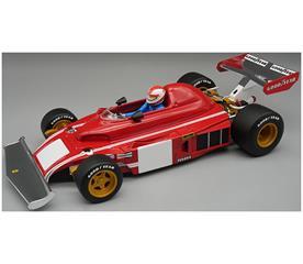 Tecnomodels 1:18 Scale Ferrari 312 B3 Test Monza GP Clay Regazzoni w/Driver Figure
