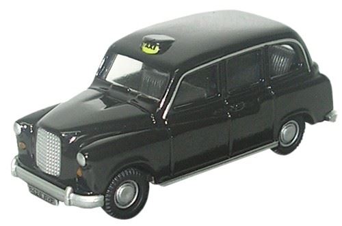 Oxford Diecast 1:76 Scale LTI FX4 - Black Taxi