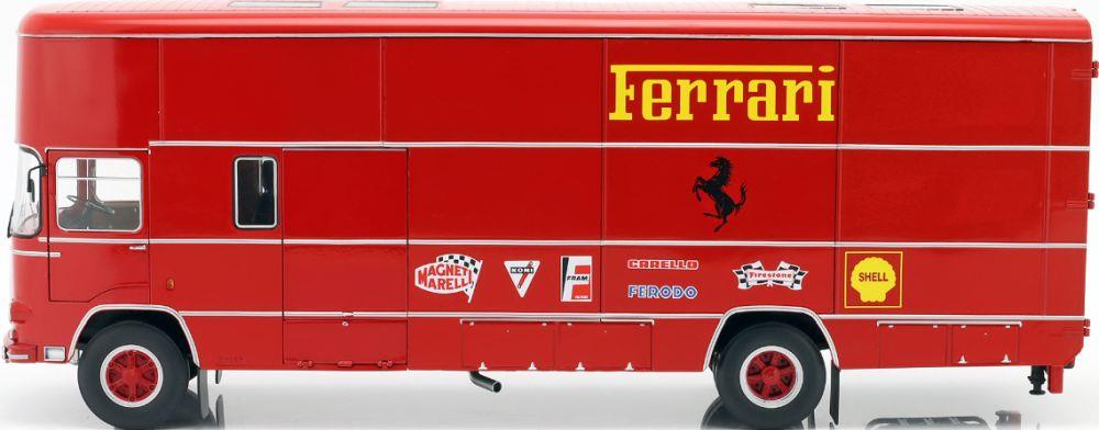 IXO/CMR 1:18 Scale Rolfo M160 Ferrari Race Transporter circa 1970s