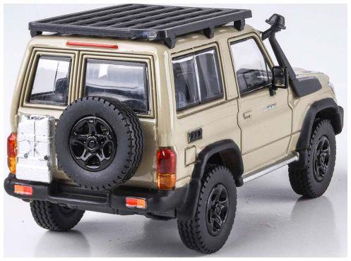 Paragon  1:64th Scale Toyota Land Cruiser 71 Sandy Taupe Anniversary Edition 2023 (RHD)