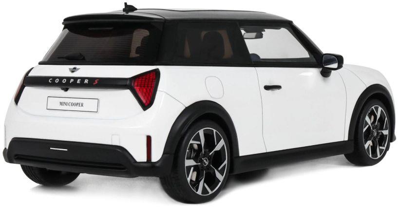 Otto  1:18th Scale Mini Cooper S Nanuq White Metallic 2025