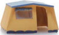 Artitec 1:160 Scale Bungalow Tent Ready Made Painted