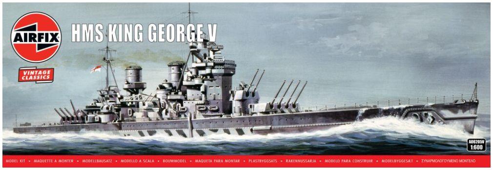Airfix  1:600th Scale HMS King George V