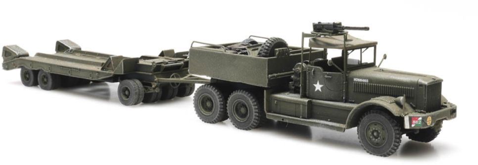 Artitec H0 Scale UK M19 Diamond T 1:87 Ready-Made, Painted