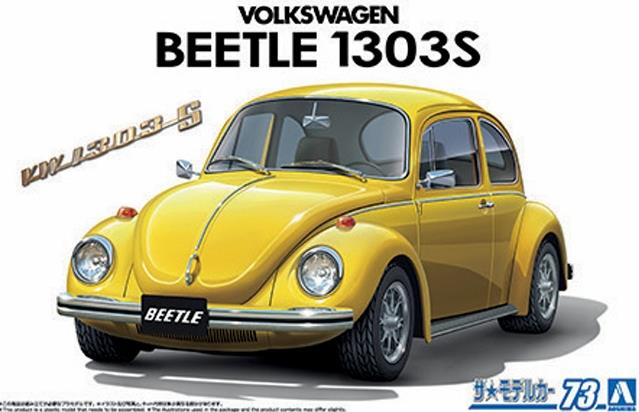 Aoshima  1:24th Scale Volkswagen 13AD Beetle 1303S '73