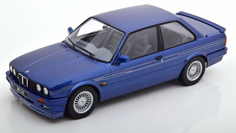 Kk Scale 1:18 Scale BMW Alpina B6 3.5 E30 1988 Blue Metallic