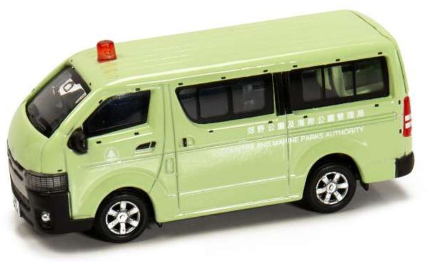 Tiny Toys 1:64 Scale Toyota Hiace AFCD Lime Green