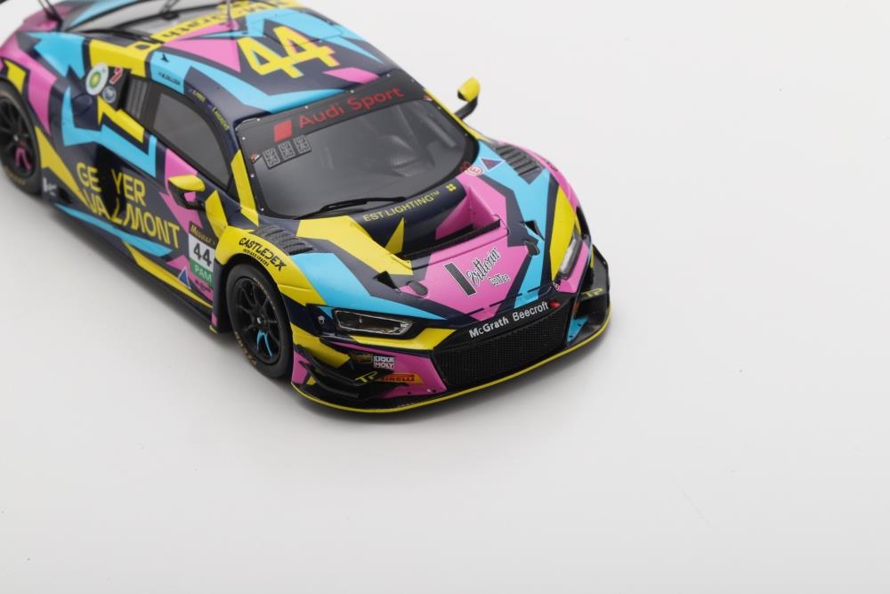 Spark 1/43rd Scale Audi R8 LMS EVO II #44 Geyer Valmont Bathurst 12H 2025 Andrews/Zalloua/Pires