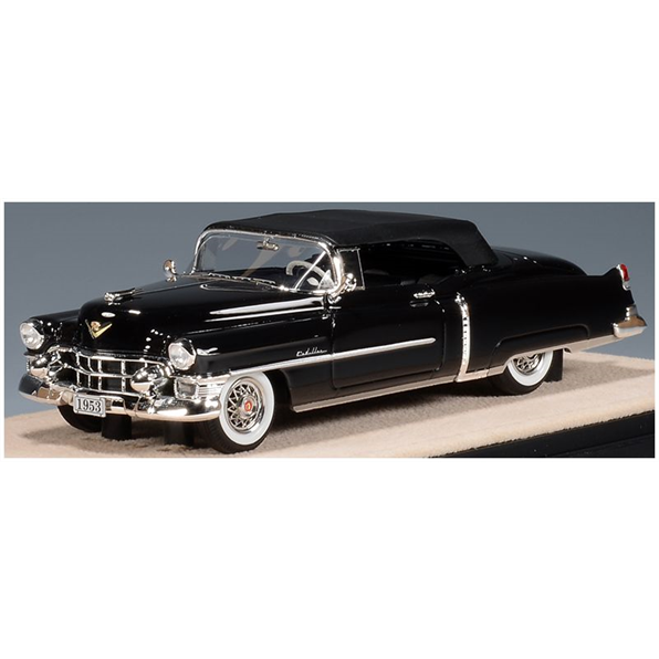 GLM 1:43 Scale Cadillac Eldorado Cabrio Closed Roof Black 1953