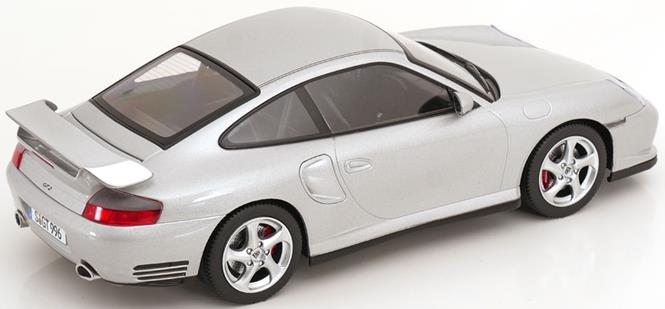KK Scale 1:18th Scale Porsche 911 (996) GT2 2001 Silver