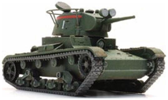 Artitec 1:87 Scale T-26 1938 Command (USSR) Ready