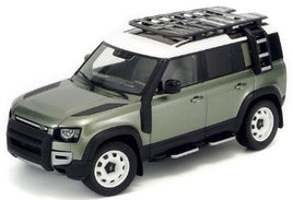 Almost Real 1:18 Scale Land Rover Defender 110 with Roof Pack 2020 Pangea Green