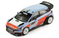 IXO 1:43 Scale Hyundai NG i20 WRC, No.11, Hyundai Motor Rallye Monza, 2017A.Mikkelsen/T.Neuville