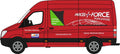 Oxford Diecast 1:76 Scale Mercedes Sprinter Parcelforce