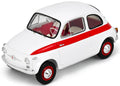 Schuco  1:18th Scale Fiat 500 Sport 1958 White/Red