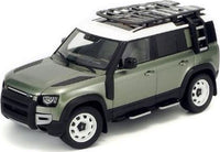 Almost Real 1:18 Scale Land Rover Defender 110 with Roof Pack 2020 Pangea Green
