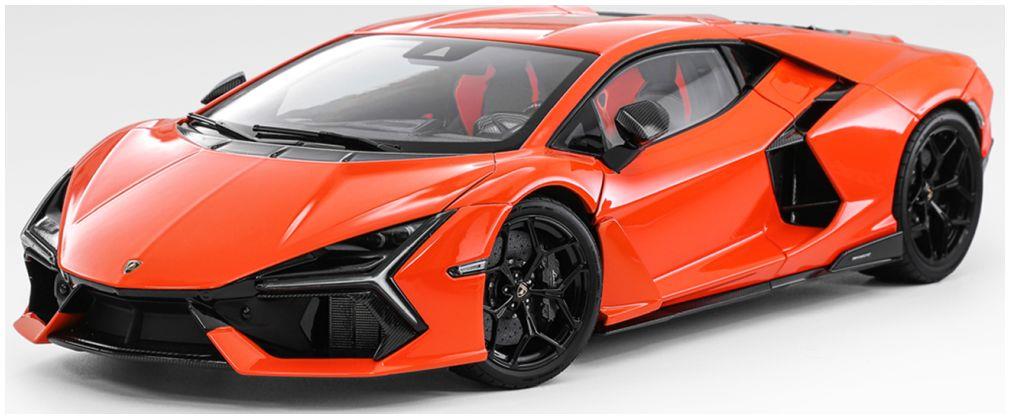 LCD  1:18th Scale Lamborghini Revuelto Orange
