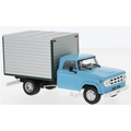 Whitebox 1:43 Scale Dodge D-400 Box Van, light blue/grey, 1971
