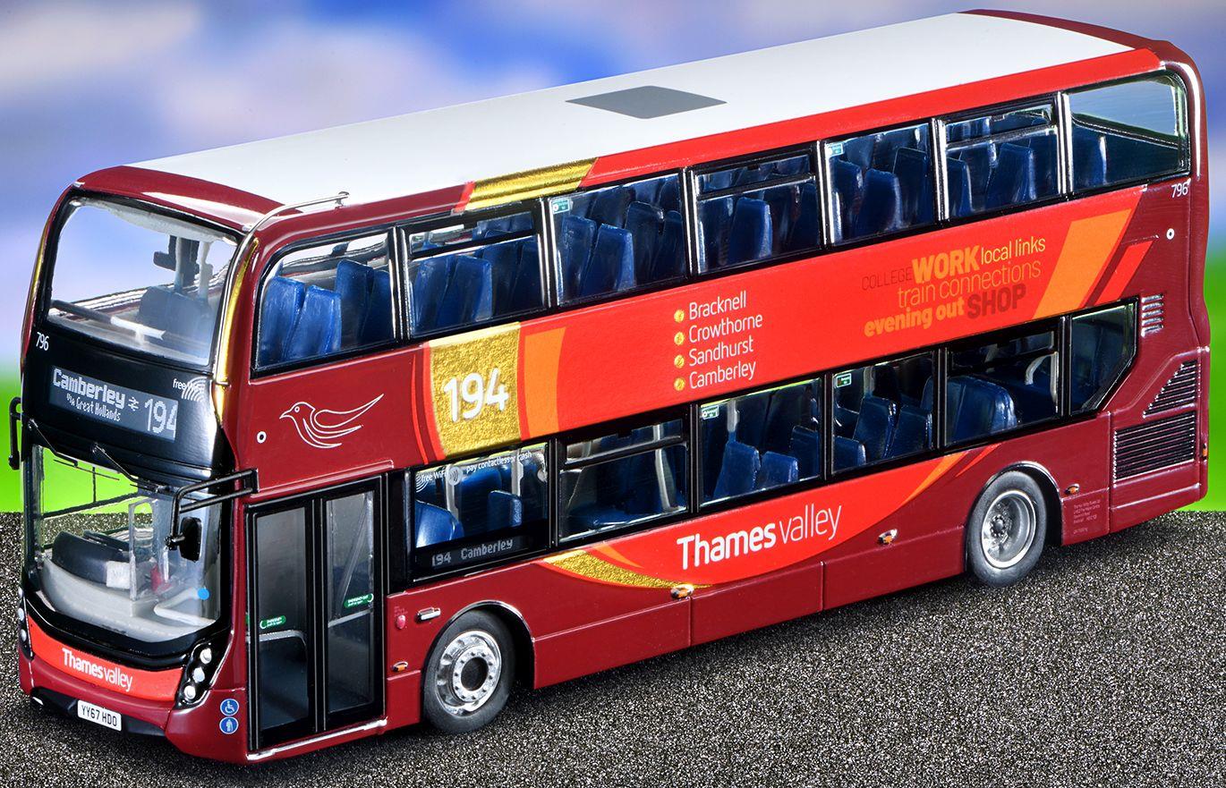 Northcord  1:76th Scale ADL Enviro 400 Thames Valley Buses (796 - YY67 HDO)