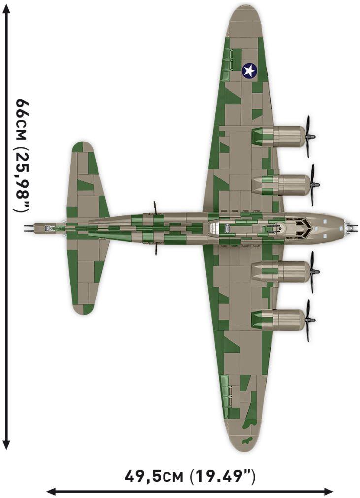Cobi  N/A Scale Boeing B-17 Flying Fortress WWII (1371 pcs)