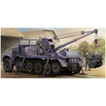 Trumpeter 1:35 Scale German Army WWII SdKfz 9/1 18t Half-Track Vehicle w/ Bilstein Crane