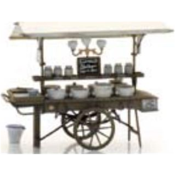 Artitec 1:87 Scale Classic Herring Stall Ready Made Painted