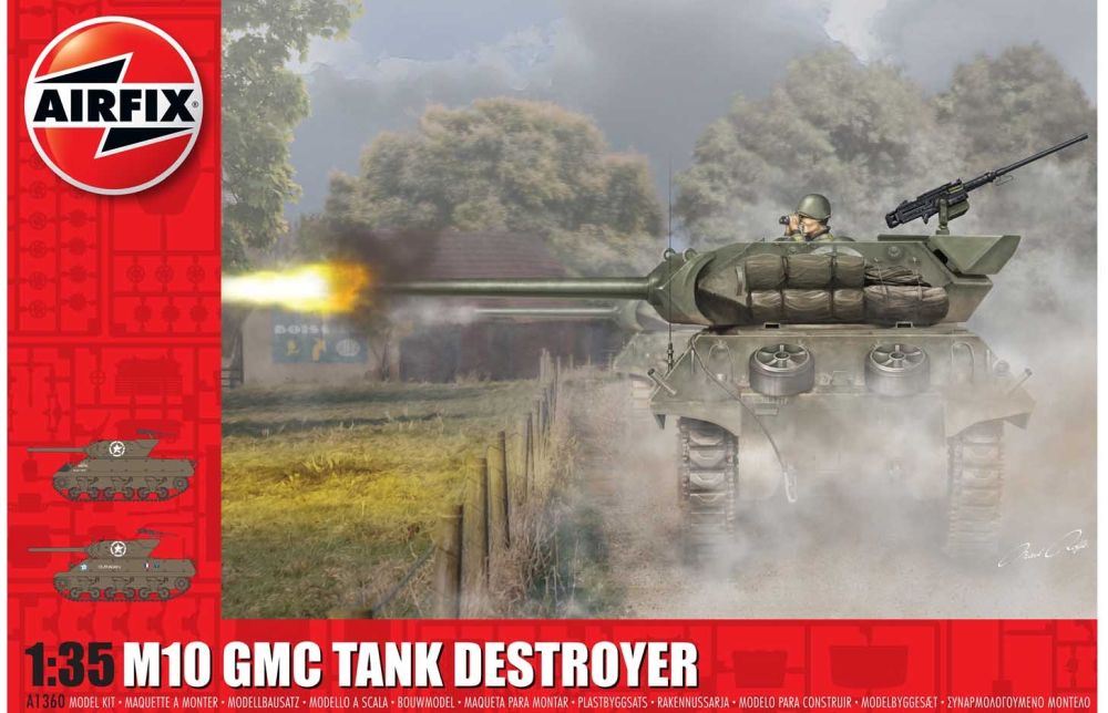 Airfix 1:35 Scale M10 GMC Tank Destroyer