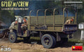 Miniart 35383 1/35 Scale G7107 w/Crew 4×4 Cargo Truck w/Metal Body Red Ball