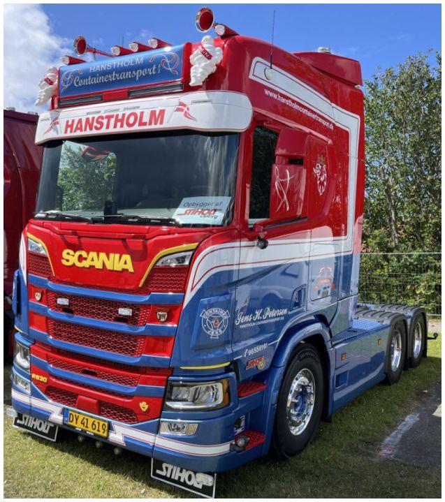 WSi 1:50th Scale Scania R Highline CR20H 6x2 TAG Axle Jens H. Petersen