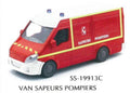 New-Ray 1:43 Scale Van Sapeurs Pompiers (Asst #19913R)
