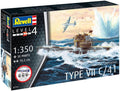 Revell  1:350th Scale German Submarine Type VII C/41 Starter Kit