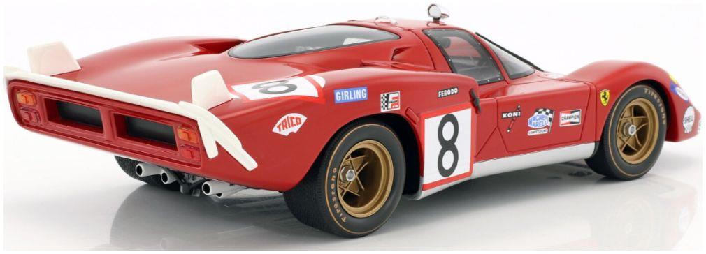 IXO 1:18 Scale Ferrari 512S Long Tail #8 24h Le Mans 1970 Merzario/Regazzoni