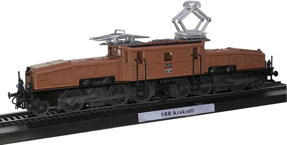 Atlas Editions 1:87 Scale SBB Krokodil - Locomotives of the World