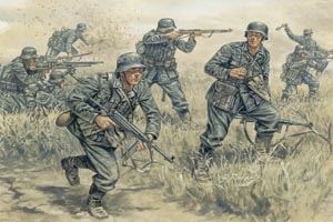 Italeri 1:72 Scale WWII German Infantry