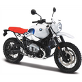 Burago 1:18 Scale Bmw R Nine T Urban Gs White/Blue/Red