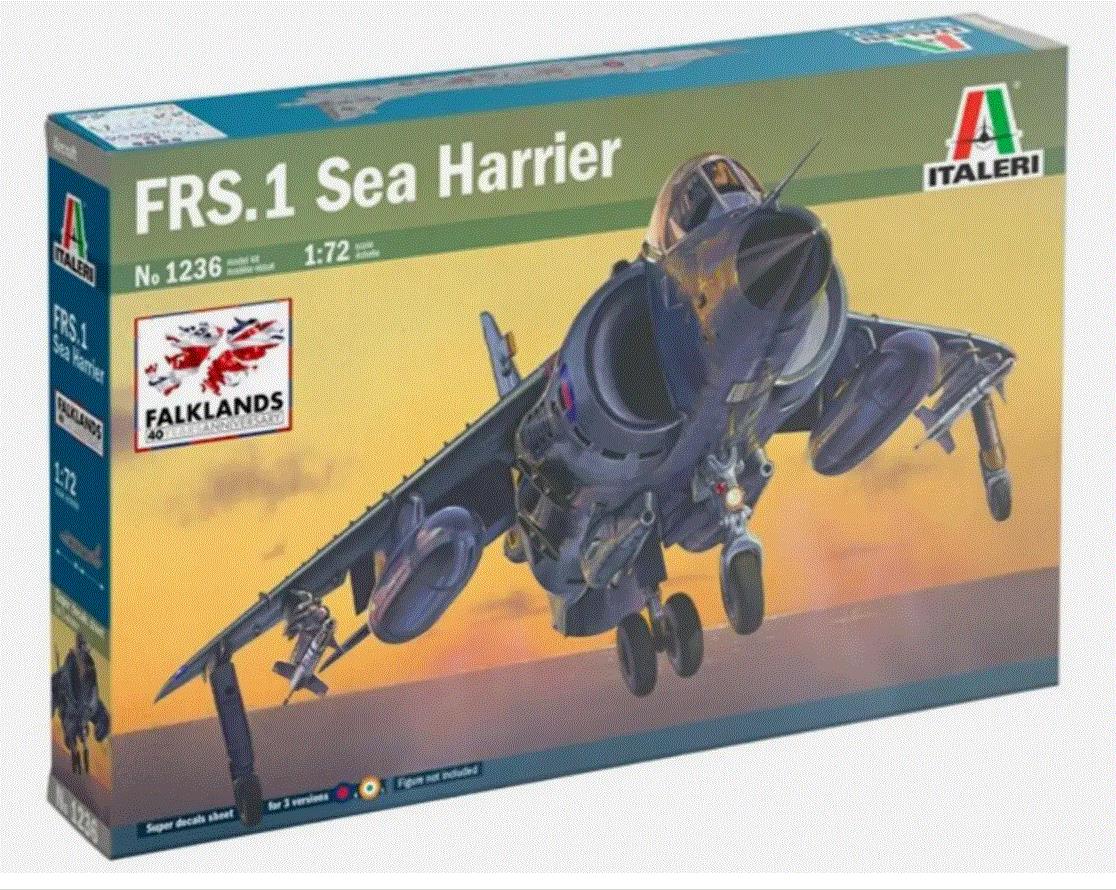 Italeri 1236 1/72 Scale Harrier FRS.1 Falklands 40 year Anniversary Model Kit