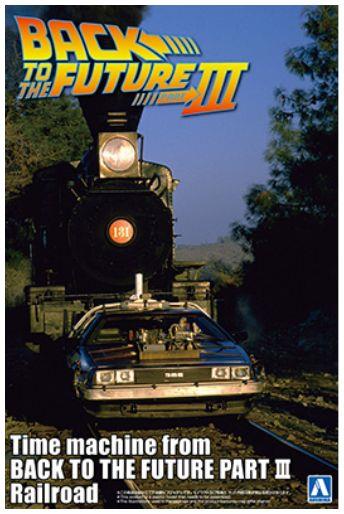 Aoshima  1:24th Scale Back To The Future DeLorean Time Machine Part 3 Railroad Version