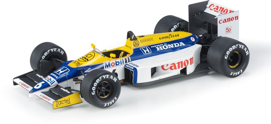 GP Replicas 1:18 Scale Williams Honda FW11 Nelson Piquet