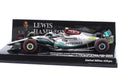 Minichamps 1:43 Scale Mercedes AMG Petronas F1 W13 E Performance L. Hamilton 3rd British GP 2022