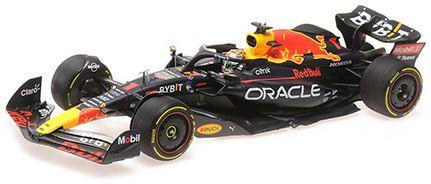 Minichamps 1:18 Scale Oracle Red Bull Racing RB18 Max Verstappen Winner Abu Dhabi GP 2022