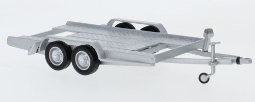 IXO 1:43 Scale Autotrailer Silver