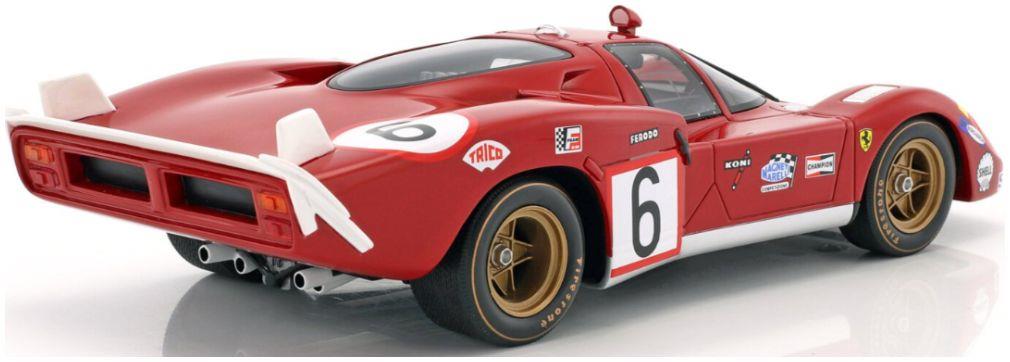 IXO 1:18 Scale Ferrari 512S Long Tail #6 24h Le Mans 1970 Vaccarella/Giunti